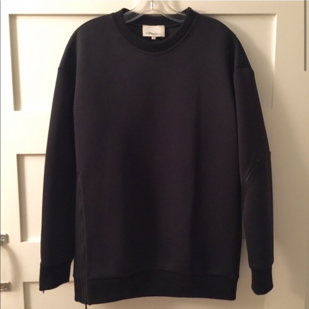 3.1 PHILLIP LIM Sweater / Neoprene Sweatshirt